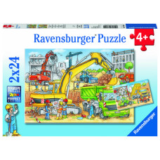 Ravensburger pusle 2x24 tk Ehitus