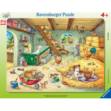 Ravensburger large plate puzzle 12 pc Animals on the Farm