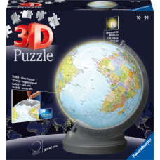 Ravensburger 3D Puzzle Ball Globe with Lighting 540 pc