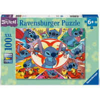 Ravensburger puzzle 100 pc Stitch's Many Faces