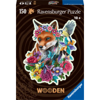 Ravensburger Wooden Puzzle 150 pc Colorful Fox