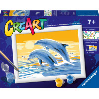 Ravensburger Paint by Numbers Delightful Dolphins