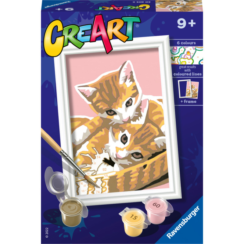 Ravensburger paint by numbers Cute Kitties