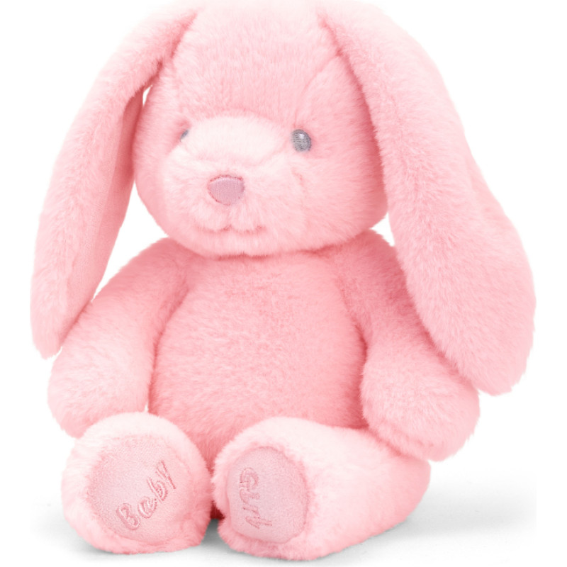 Keel Toys Eco Baby Rabbit Girl Pink 25 cm