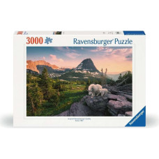 Ravensburger Puzzle 3000 pc With an Alpine Ibex Kid