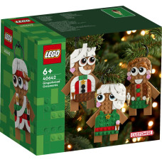 Lego Icons Gingerbread Ornaments