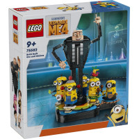 Lego Minions Brick-Built Gru and Minions