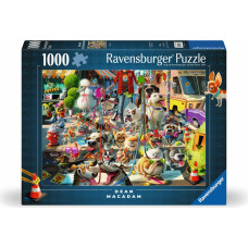 Ravensburger Puzzle 1000 pc Dog Walker