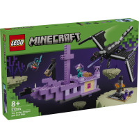 Lego Minecraft The Ender Dragon and End Ship