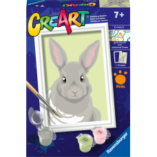 Ravensburger Paint by Numbers Gray Rabbit