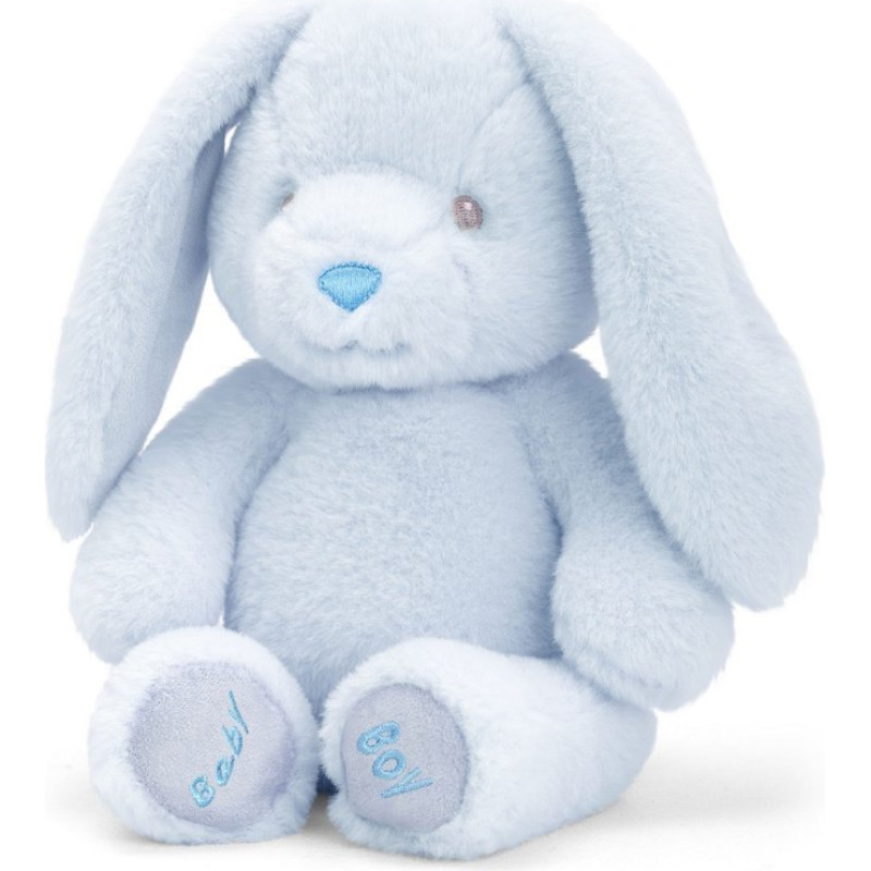 Keel Toys Eco Baby Rabbit Boy Blue 20 cm