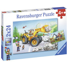 Ravensburger pusle 2x24 tk Traktorid