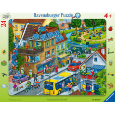 Ravensburger Frame Puzzle 24 pc Our village