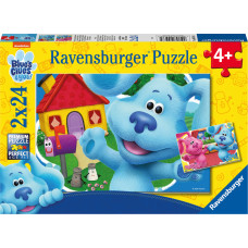 Ravensburger Puzzle 2x24 pc Blue Hints and You