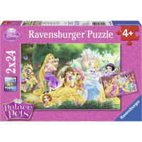 Ravensburger Puzzle 2x24 pc Princesses' Best Friends