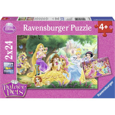 Ravensburger Puzzle 2x24 pc Princesses' Best Friends