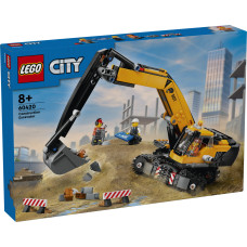 Lego City Yellow Construction Excavator