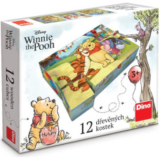 Dino Cube Puzzle 12 pc Winnie The Pooh And Friends