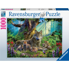 Ravensburger Puzzle 1000 pc Wolves in the Forest