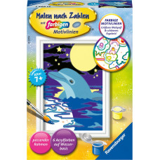 Ravensburger Painting by Numbers Little Dolphin