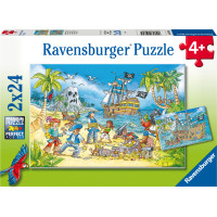 Ravensburger Puzzle 2x24 pc Pirates