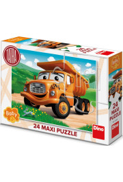 Dino Puzzle 24 pc Tatra Car