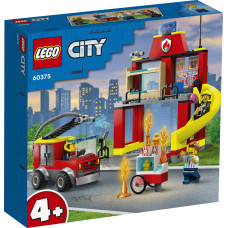 Lego City Fire Station and Fire Engine