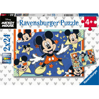 Ravensburger Puzzle 2x24 pc Mickey Mouse