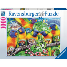 Ravensburger Puzzle 1000 pc Parrots