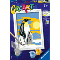 Ravensburger Paint by Numbers Penguin Family