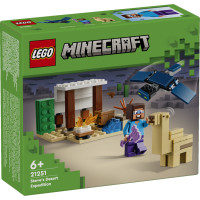 Lego Minecraft Steve's Desert Expedition