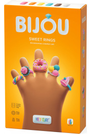 Hey Clay Modeling Clay Rings Sweets