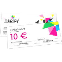 Insplay Giftcard 10 euros