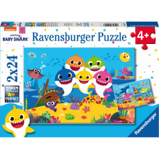 Ravensburger Puzzle 2x24 pc Baby shark