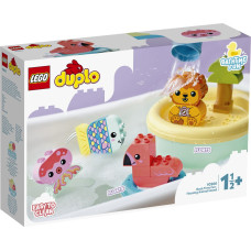 Lego Duplo Bath Time Fun: Floating Animal Island