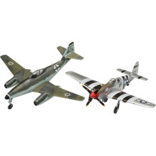 Revell Combat Set Messerschmitt Me262 & P-51B Mustang 1:72