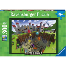 Ravensburger Puzzle 300 pc Minecraft Land Crack