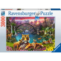 Ravensburger Puzzle 3000 pc Tiger in Paradise Lagoon