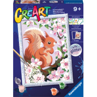 Ravensburger Paint by Numbers Spring Squirrel