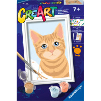 Ravensburger Paint by Numbers Orange Tabby