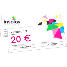 Insplay Giftcard 20 euros