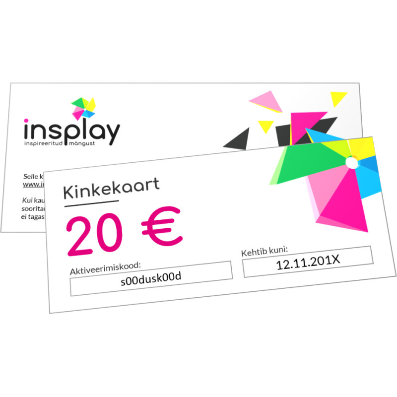 Insplay Giftcard 20 euros