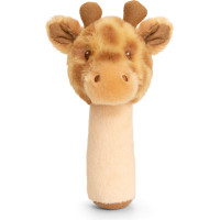 Keel Toys Soft Baby Giraffe  Stick Rattle 14 cm