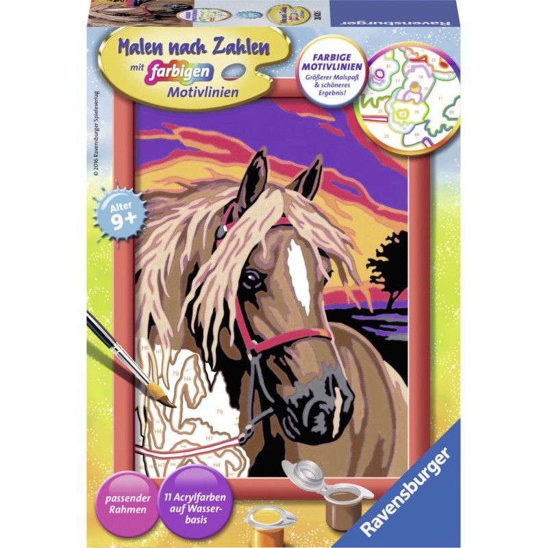 Ravensburger Painting by Numbers Horse Dream