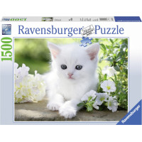 Ravensburger Puzzle 1500 pc White Kitten