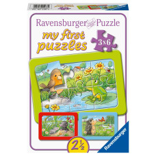 Ravensburger pusle 3x6 tk