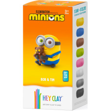 Hey Clay Modeling Clay Minion Bob & Tim