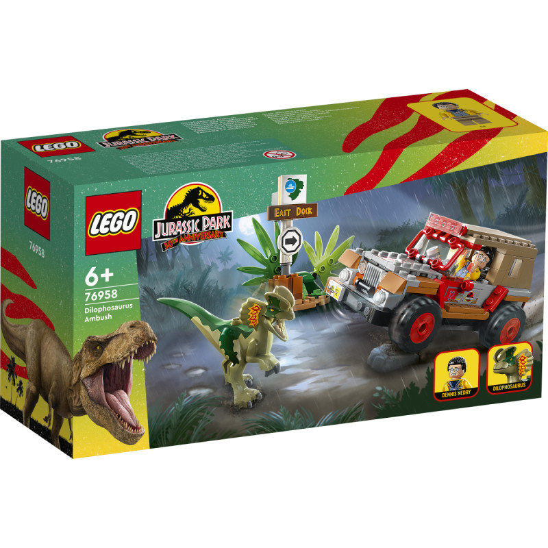 Lego Jurassic World Dilophosaurus Ambush