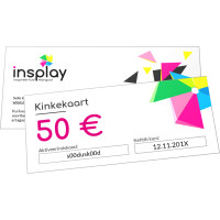 Insplay Giftcard 50 euros