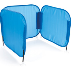 TTS Pop-Up Concentration Desk Barrier Blue